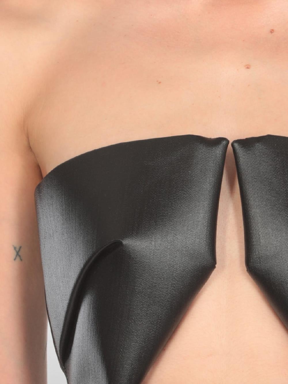 Giglio Abito Rick Owens In Pelle Sintetica