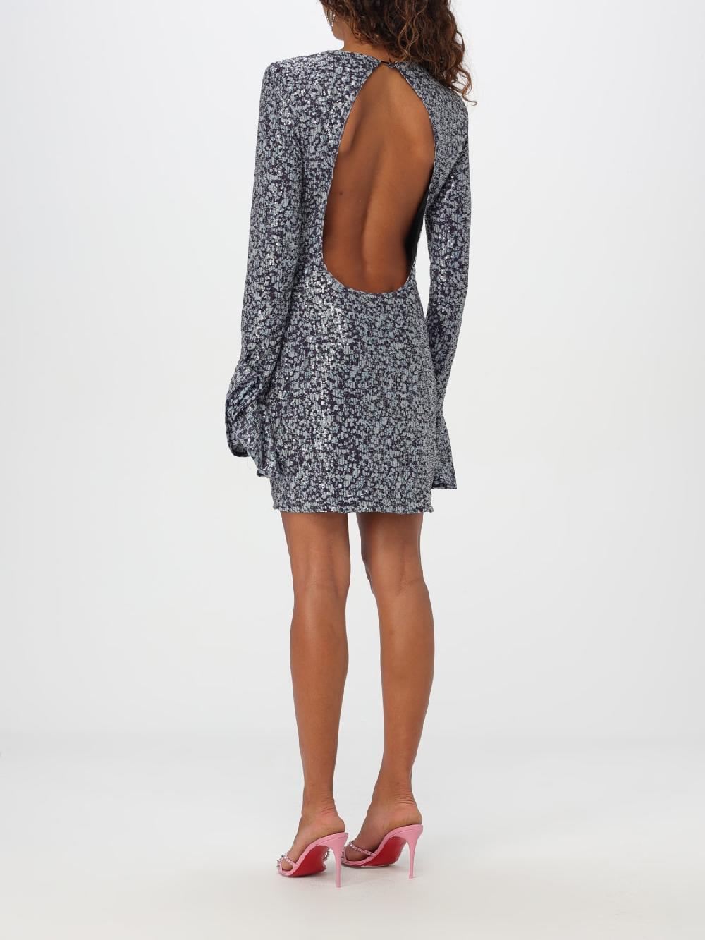 Giglio Abito Rotate In Tessuto Con Paillettes