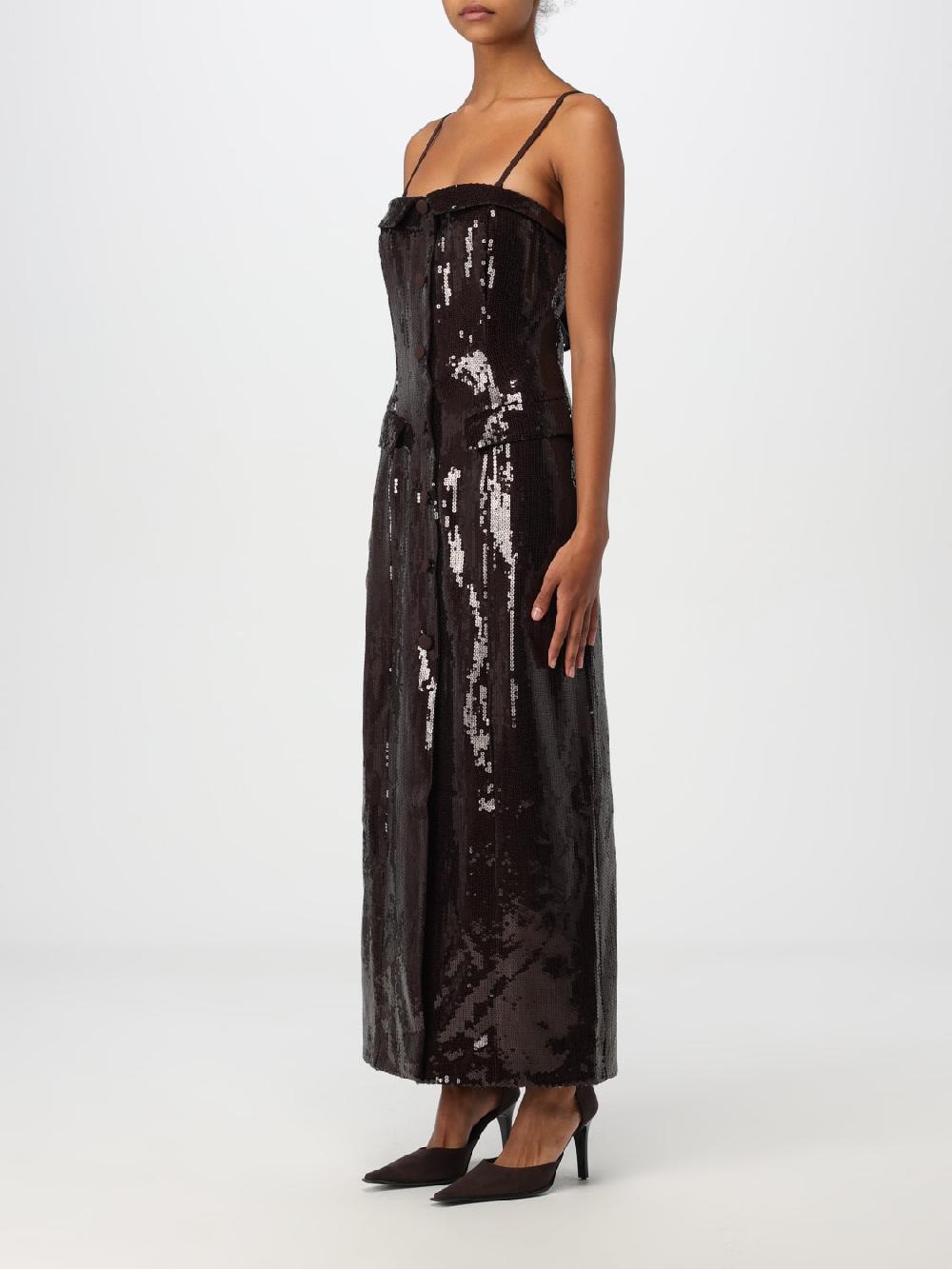 Giglio Abito Rotate In Tessuto Paillettato