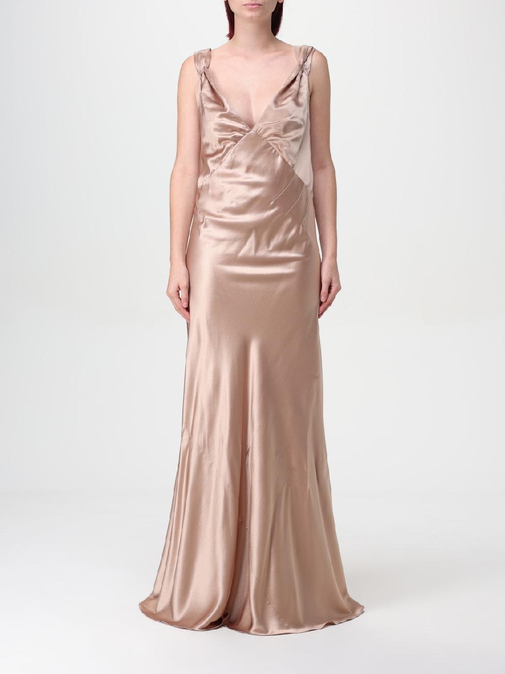 Giglio Abito Saint Laurent in raso di seta