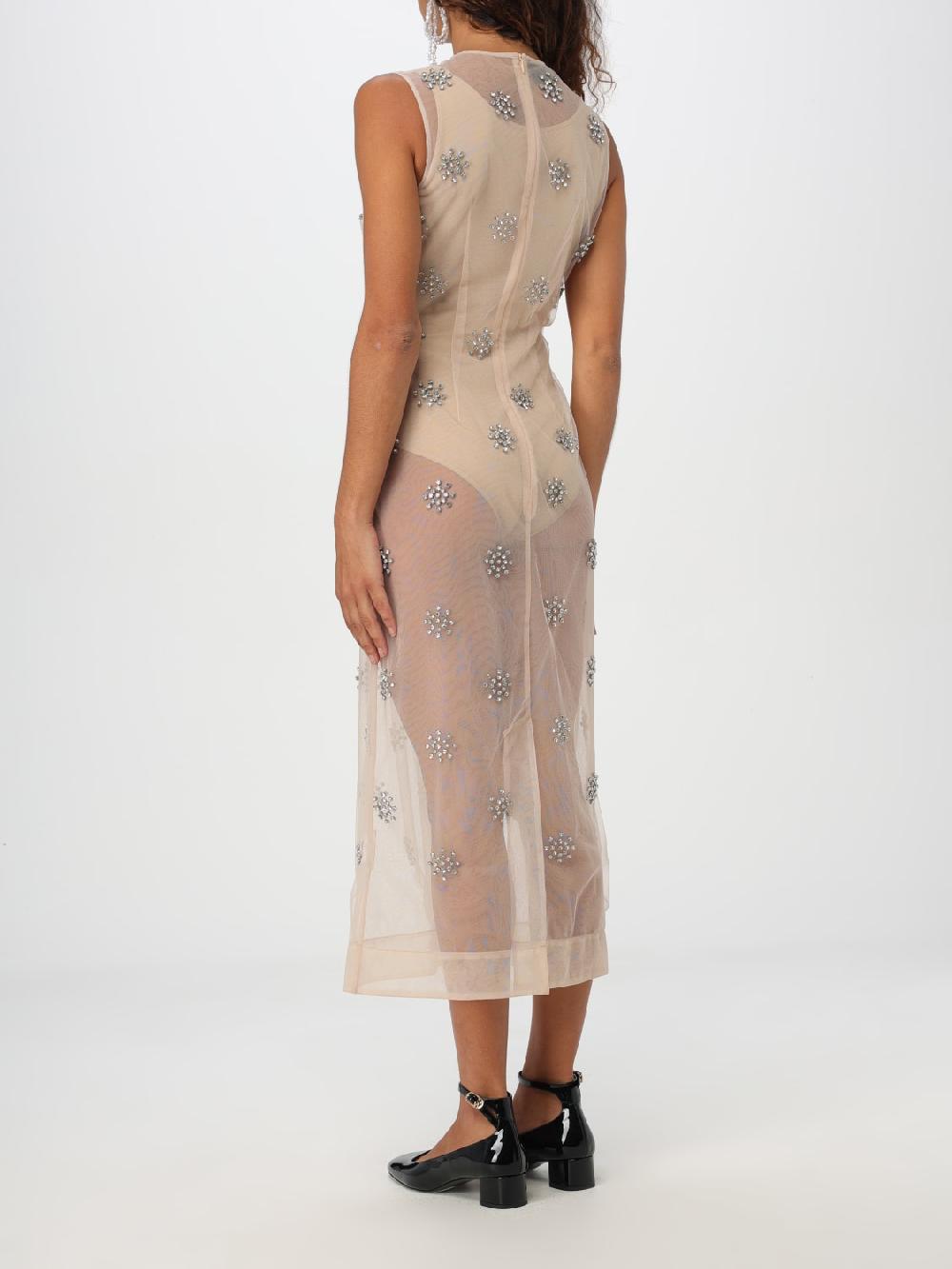 Giglio Abito Simone Rocha In Tulle Con Strass