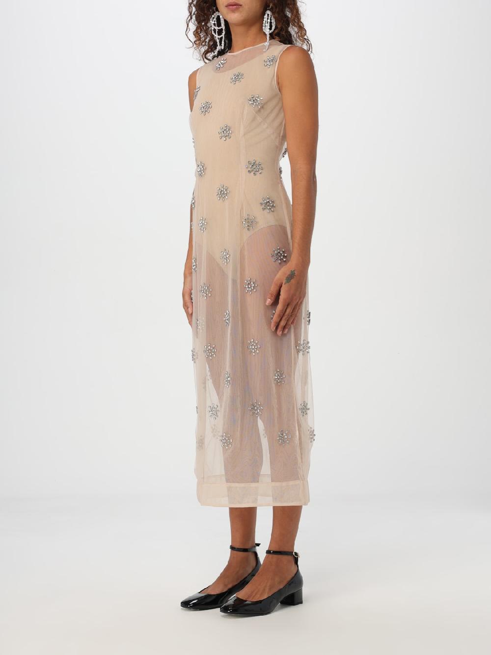 Giglio Abito Simone Rocha In Tulle Con Strass