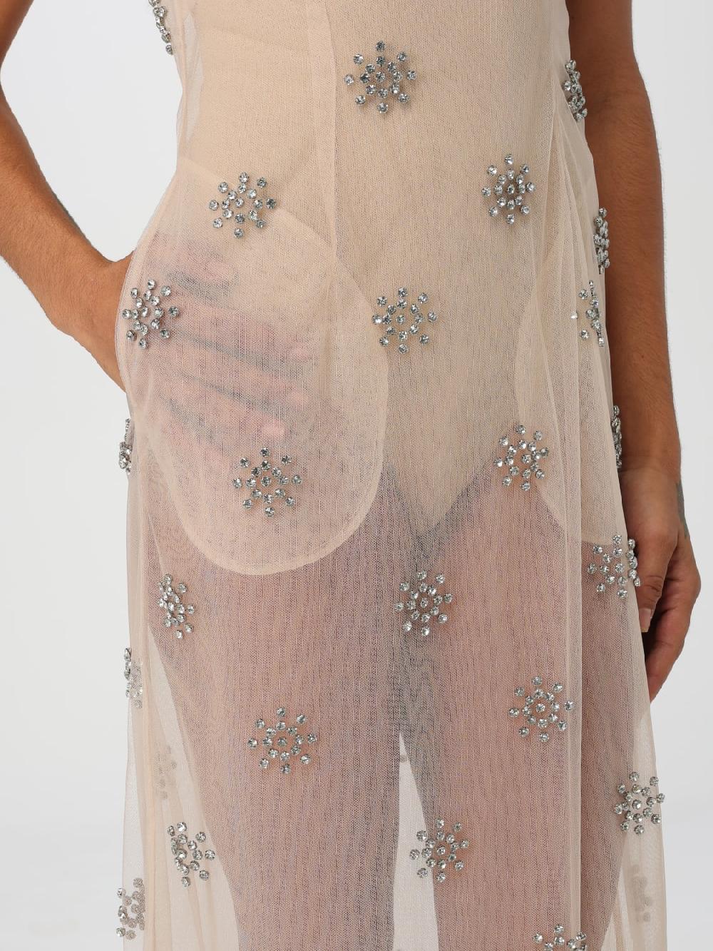 Giglio Abito Simone Rocha In Tulle Con Strass