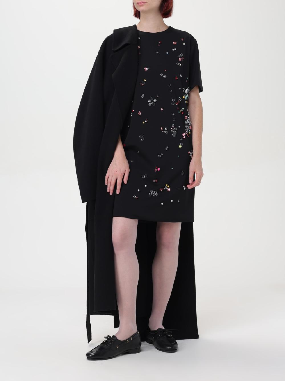 Giglio Abito Sportmax Con Pietre Colorate