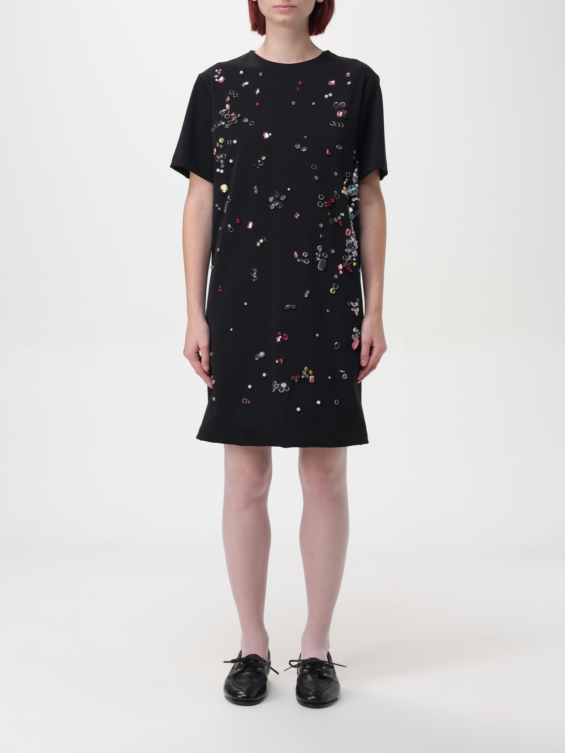 Giglio Abito Sportmax con pietre colorate