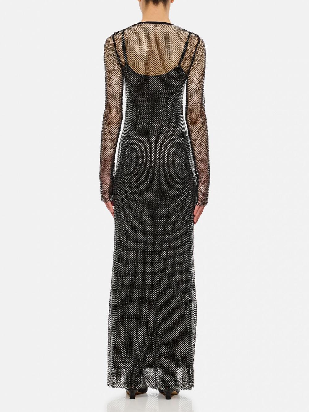 Giglio Abito Sportmax In Maglia Con Strass