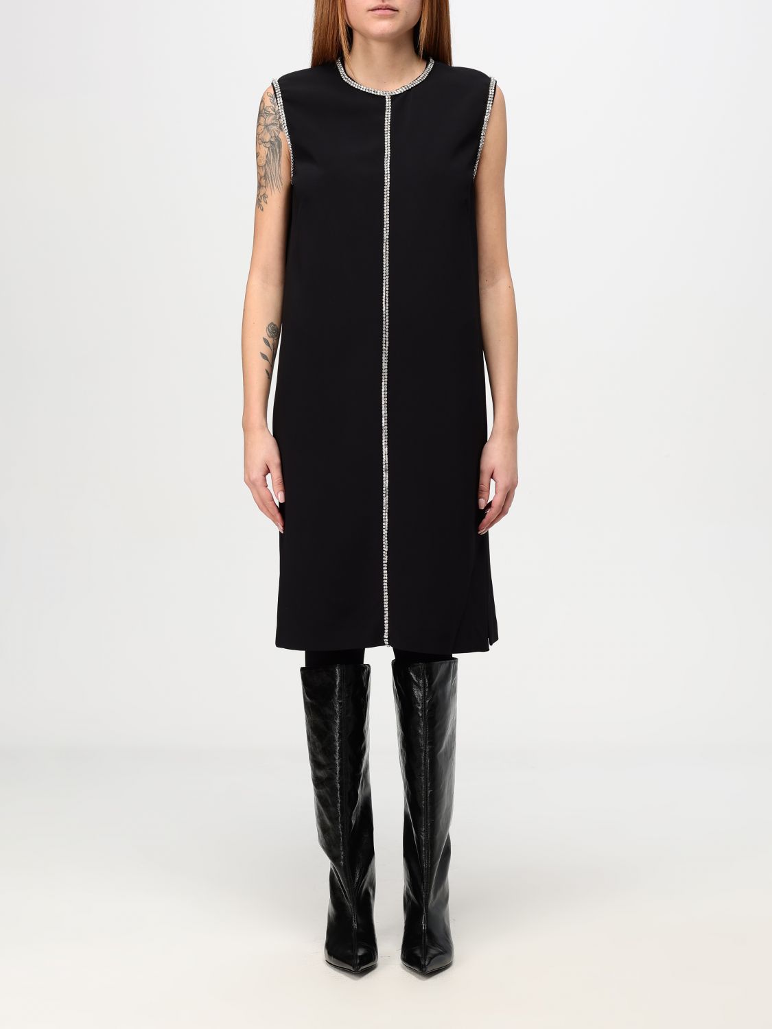 Giglio Abito Sportmax in viscosa stretch