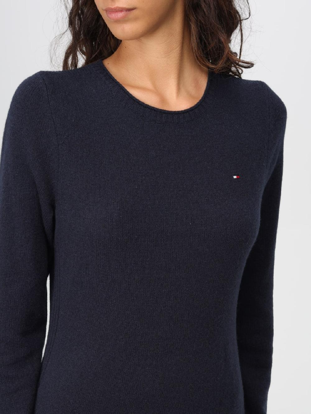 Giglio Abito Tommy Hilfiger In Lana Riciclata