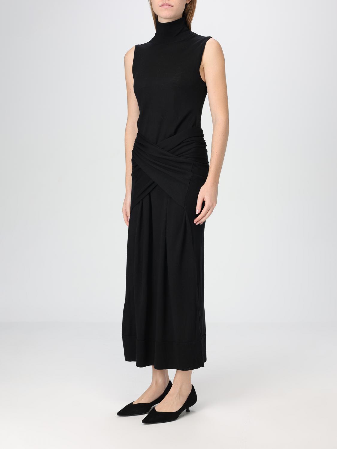 Giglio Abito Toteme In Misto Seta Drappeggiato
