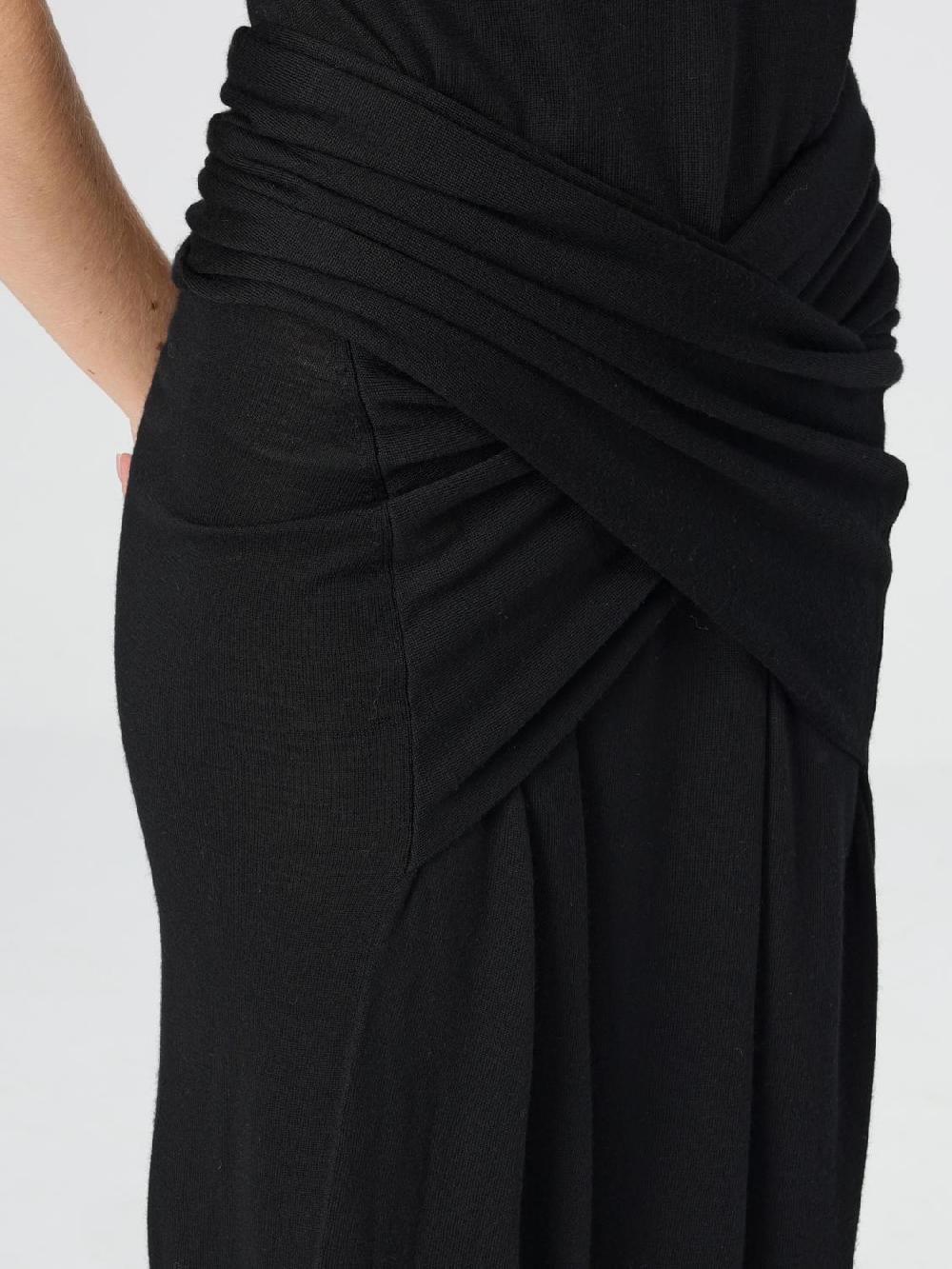 Giglio Abito Toteme In Misto Seta Drappeggiato