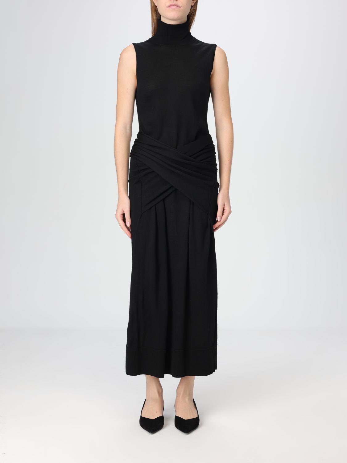 Giglio Abito Toteme in misto seta drappeggiato