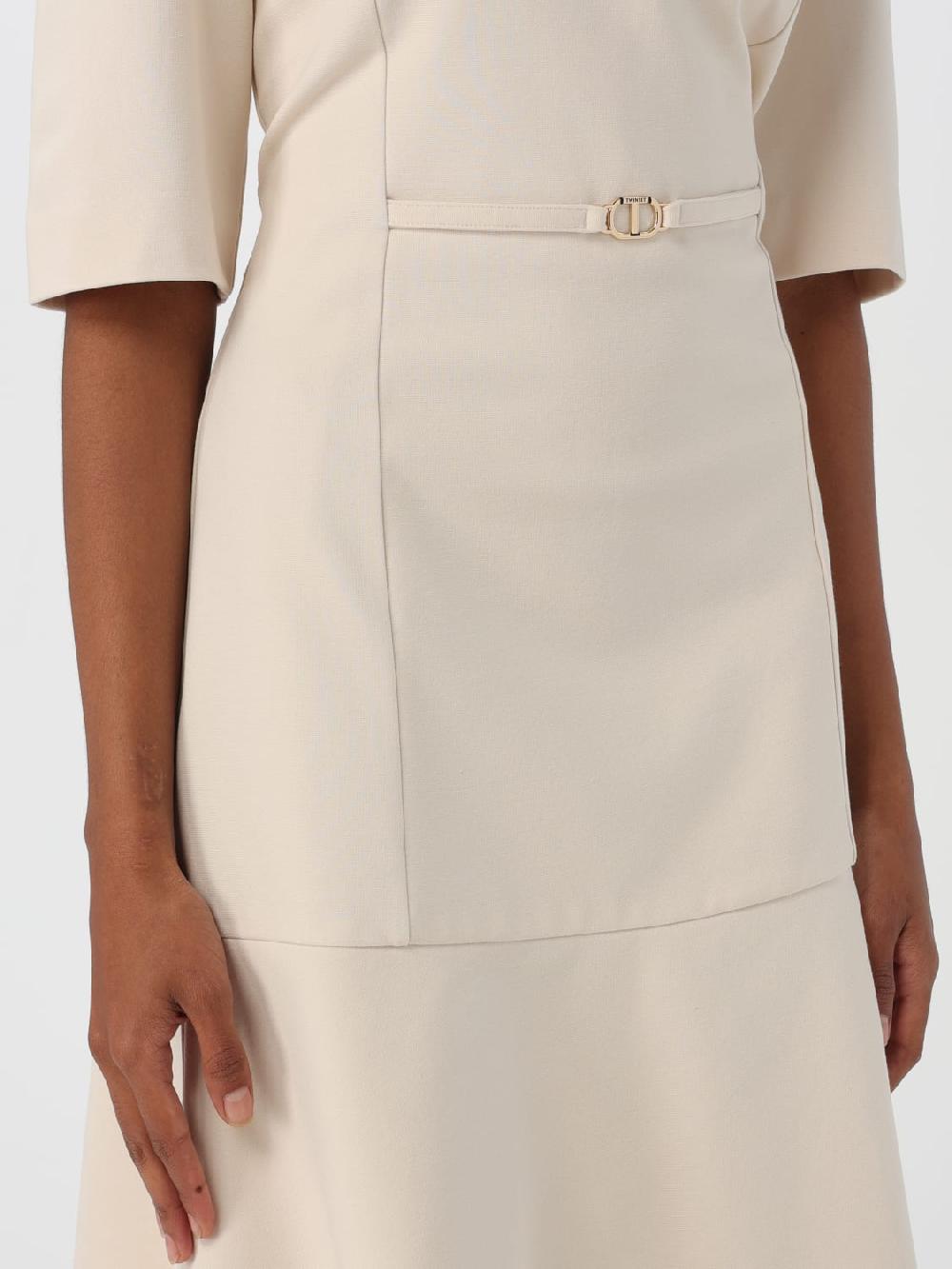 Giglio Abito Twinset In Misto Viscosa