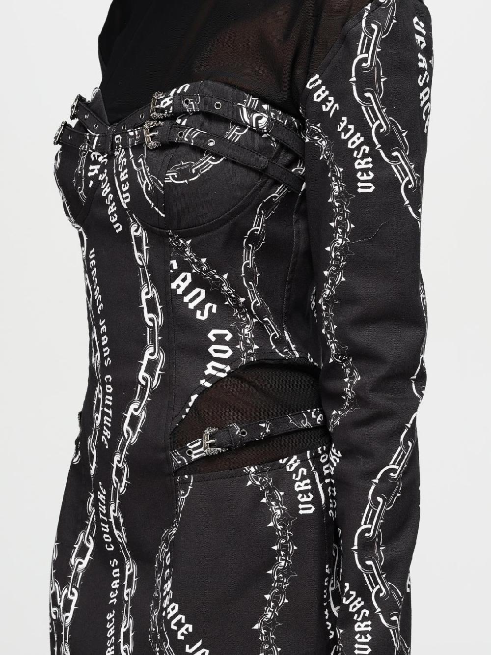 Giglio Abito Versace Jeans Couture In Cotone