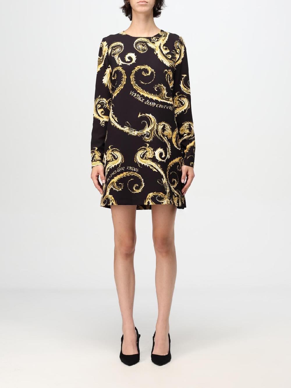 Giglio Abito Versace Jeans Couture in crêpe