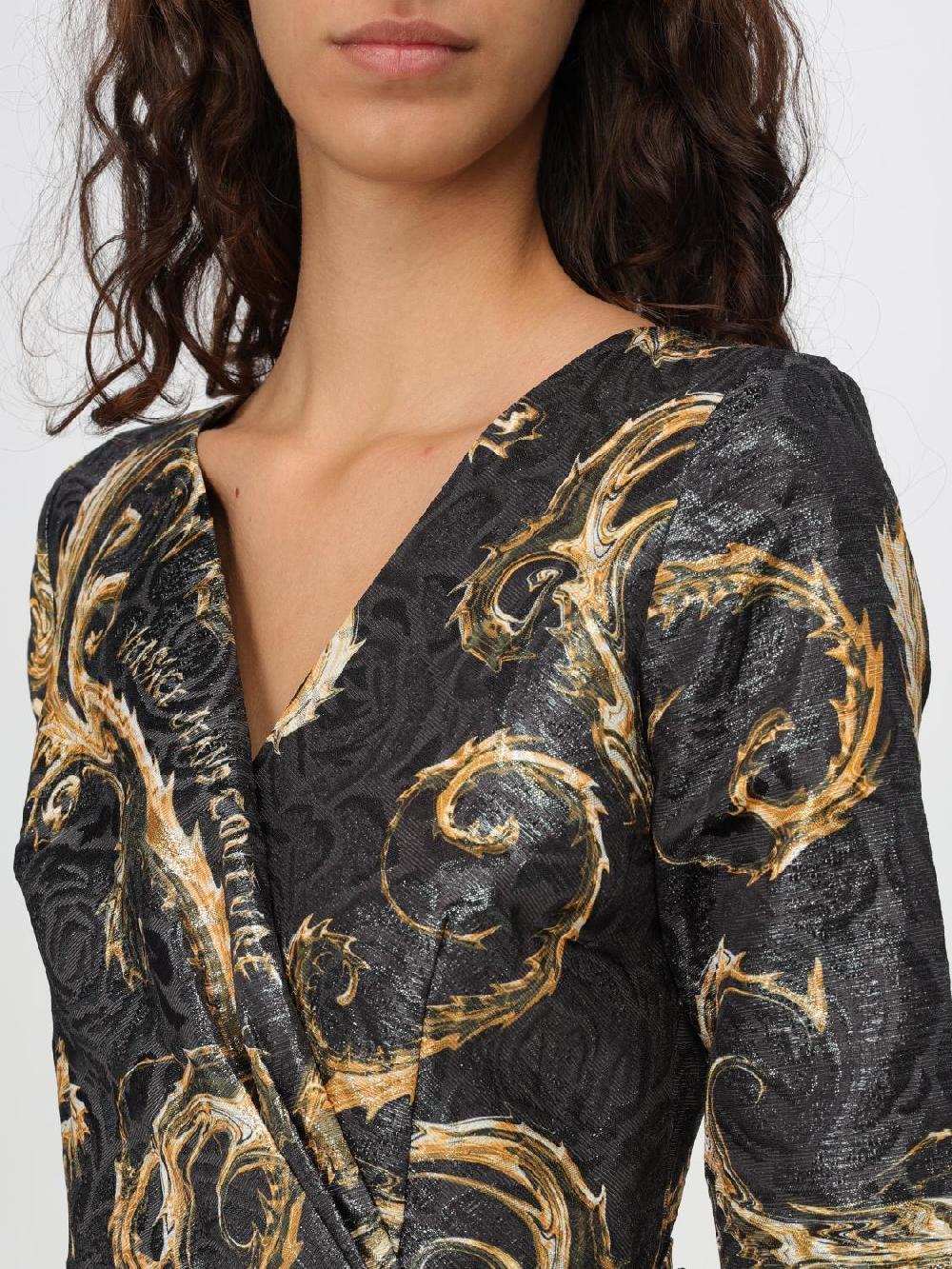 Giglio Abito Versace Jeans Couture In Misto Cotone