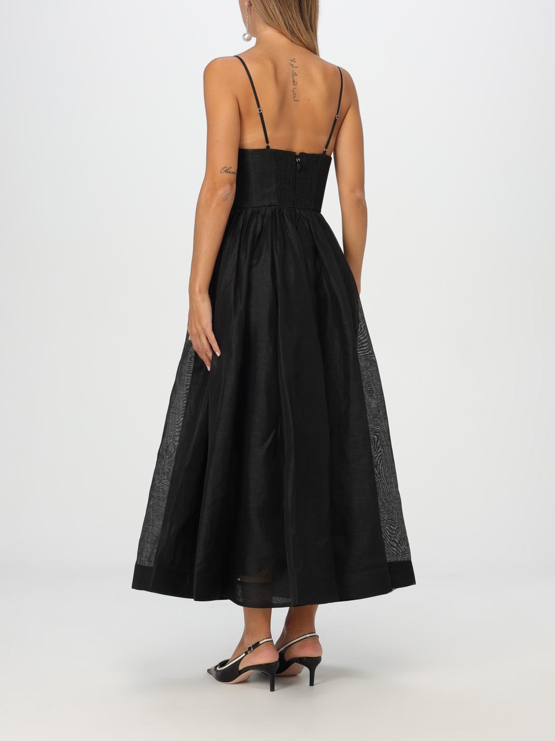 Giglio Abito Zimmermann In Lino E Seta