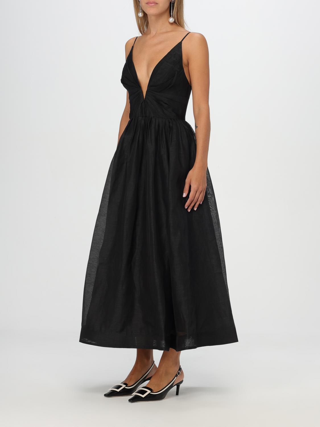 Giglio Abito Zimmermann In Lino E Seta