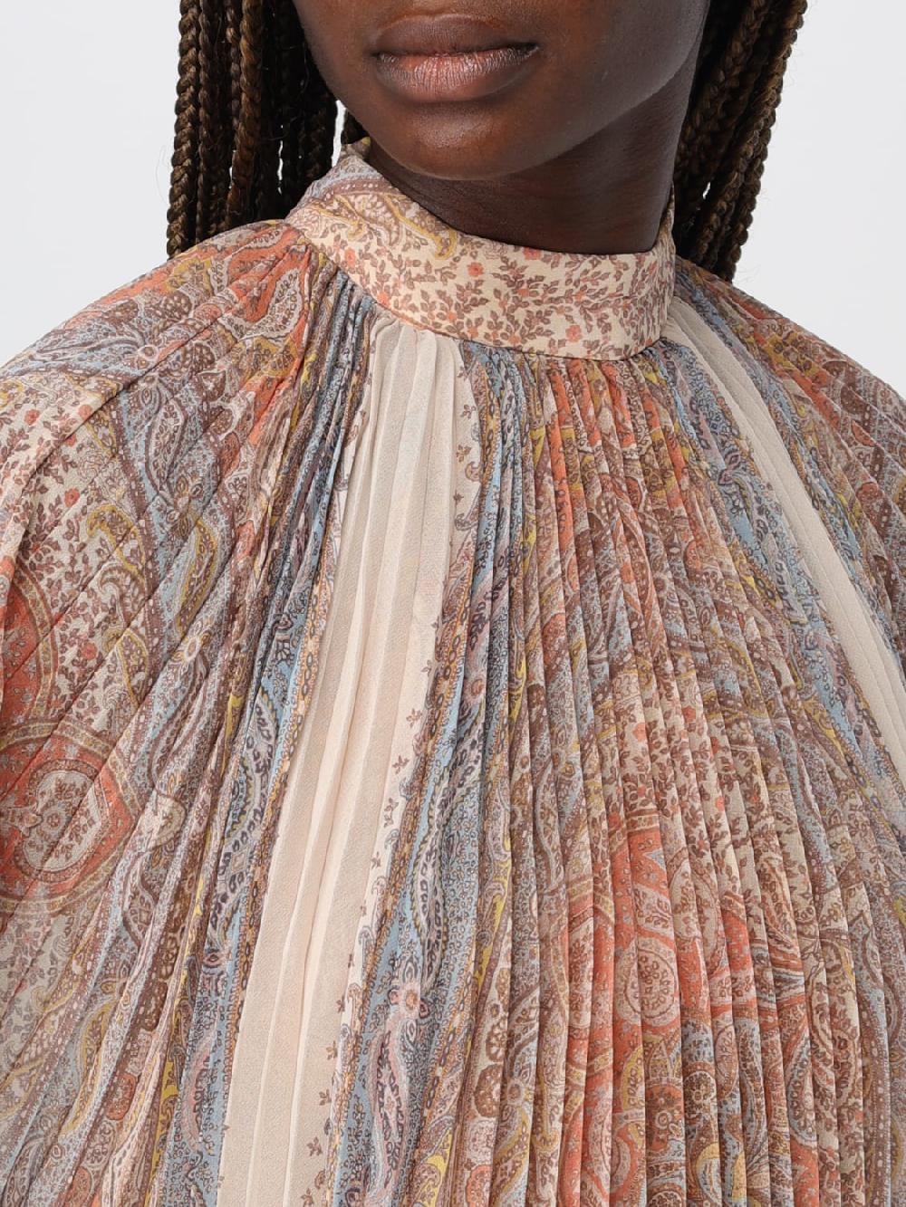 Giglio Abito Zimmermann In Viscosa Riciclata