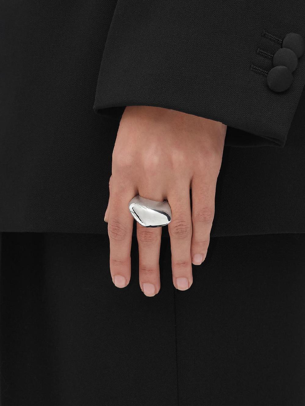 Giglio Anello Fin Bottega Veneta In Argento