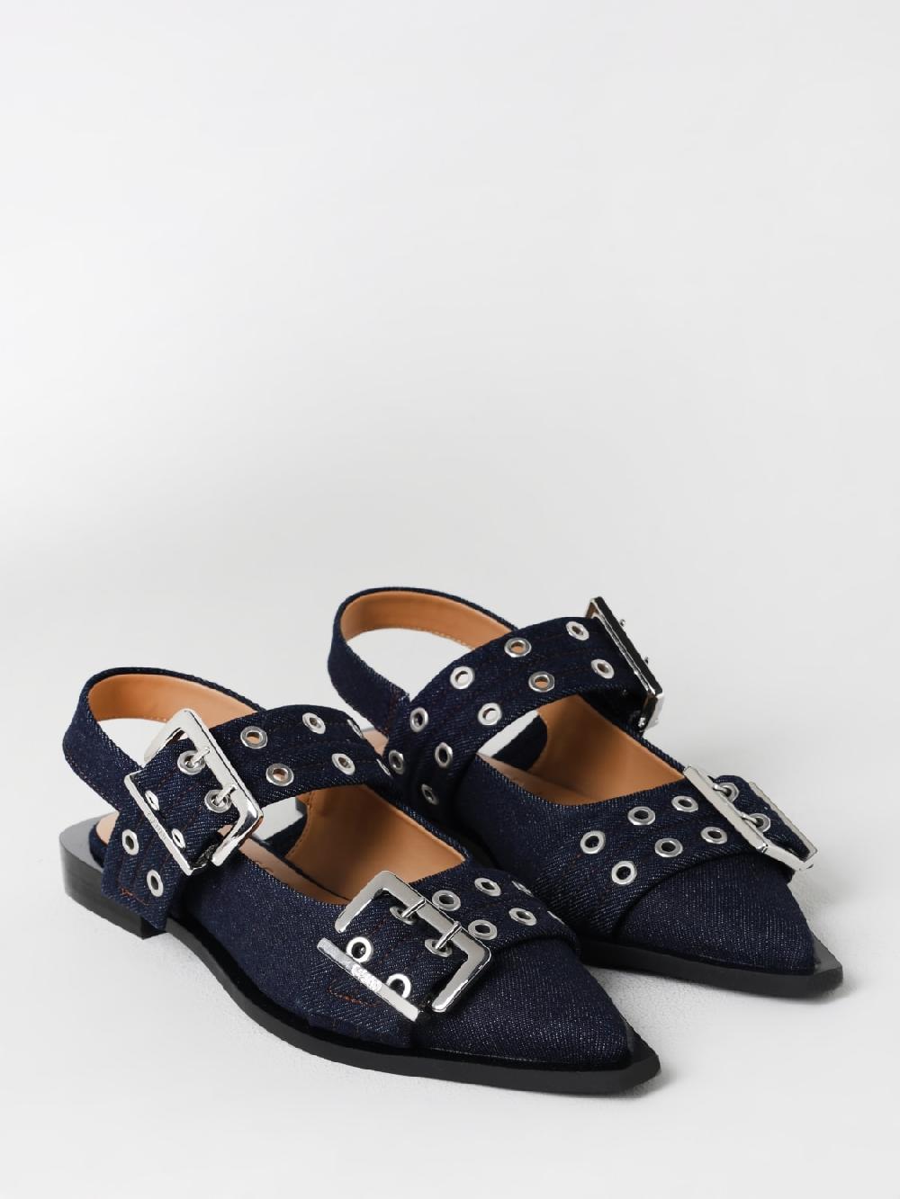 Giglio Ballerina Ganni In Denim