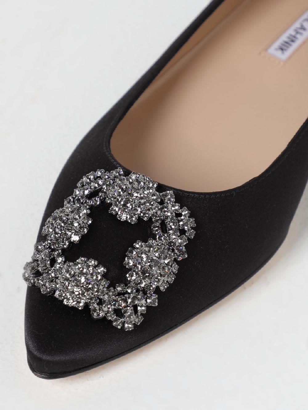 Giglio Ballerina Hangisi Manolo Blahnik In Raso