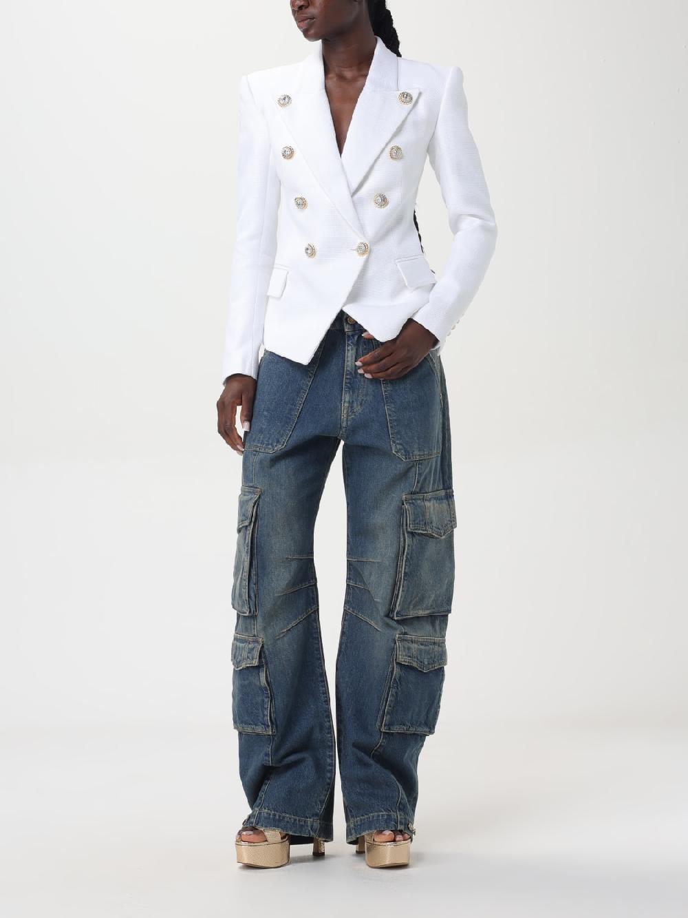 Giglio Blazer A Doppiopetto Balmain