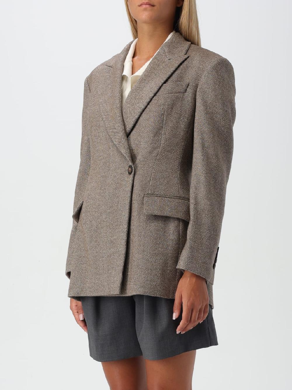 Giglio Blazer A Doppiopetto Brunello Cucinelli