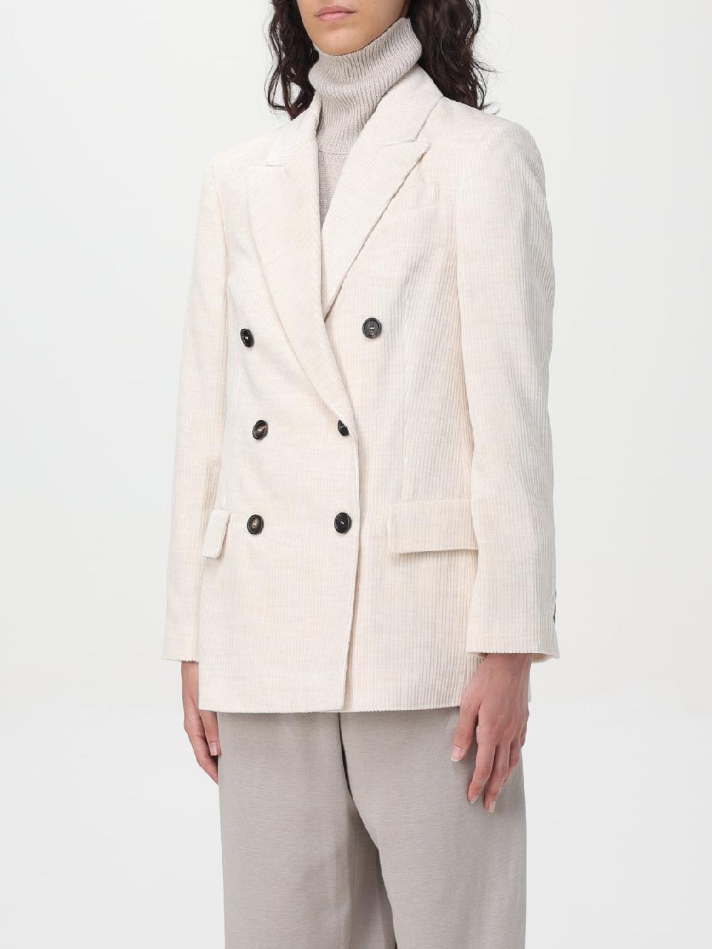 Giglio Blazer A Doppiopetto Brunello Cucinelli