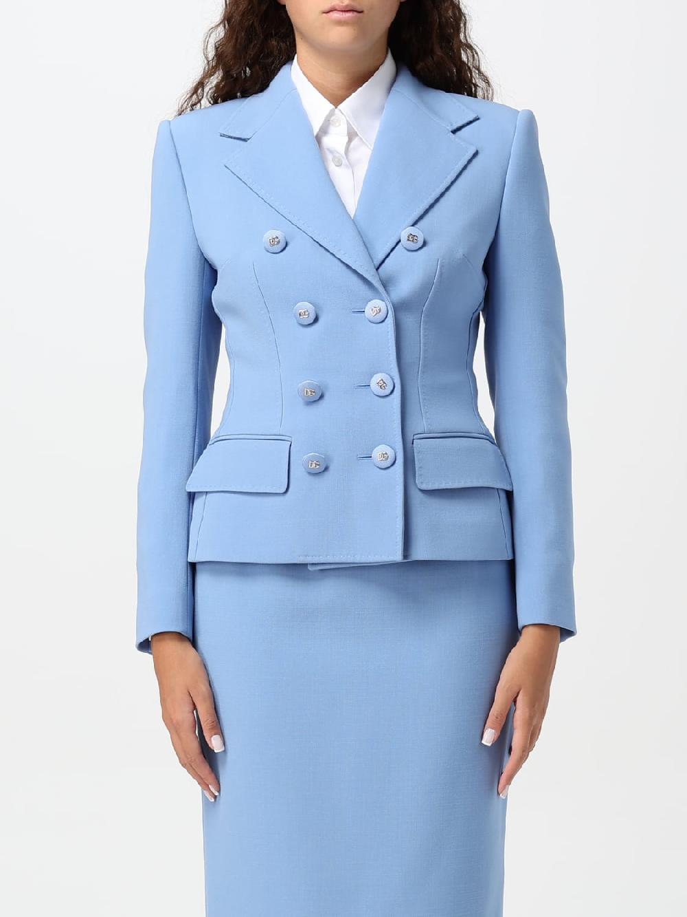Giglio Blazer a doppiopetto Dolce & Gabbana in lana