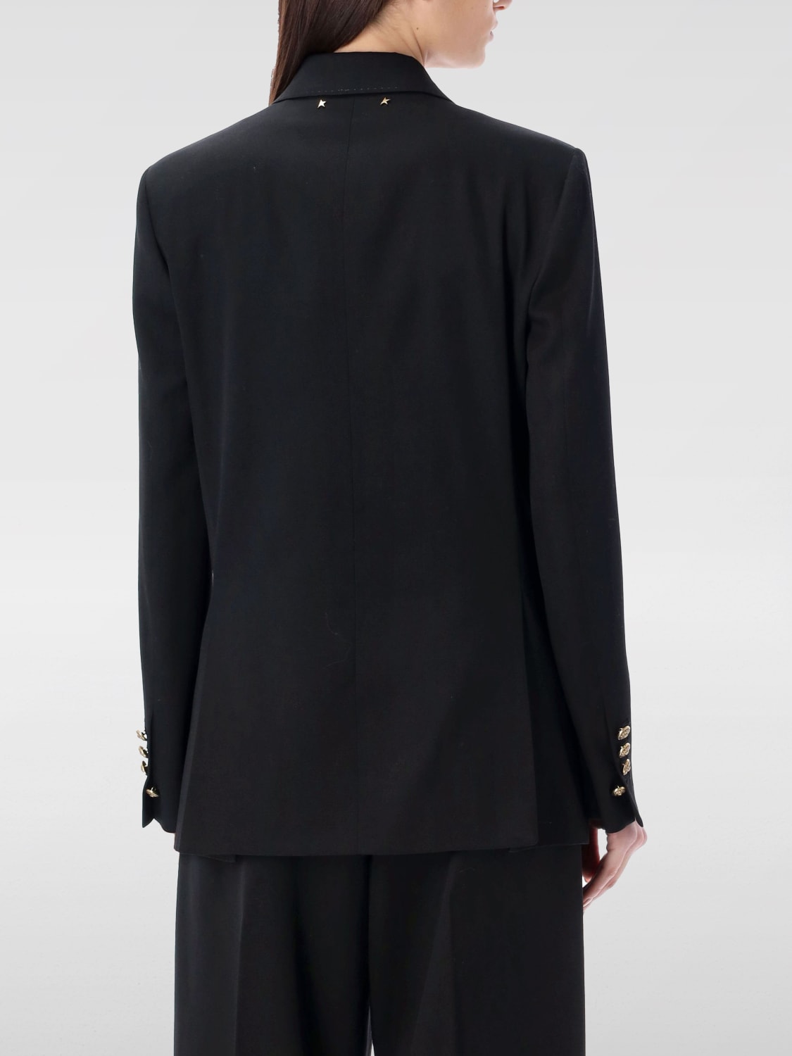 Giglio Blazer A Doppiopetto In Lana Golden Goose