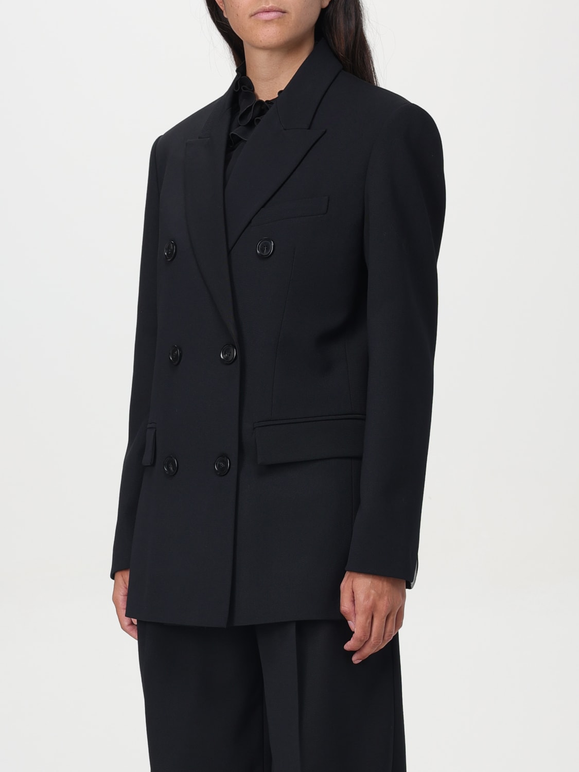 Giglio Blazer A Doppiopetto Pinko In Misto Lana