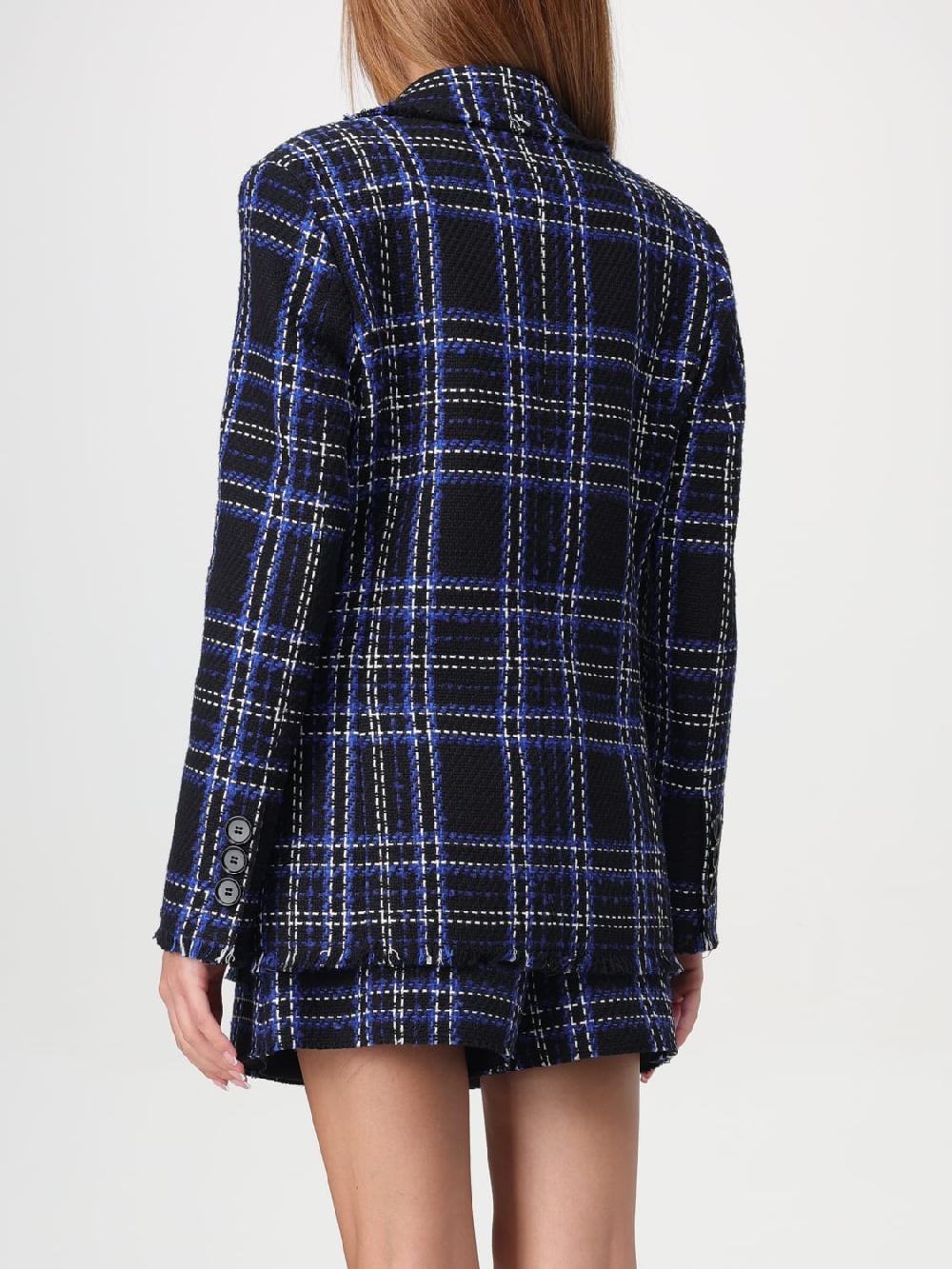 Giglio Blazer A Doppiopetto Tartan MSGM