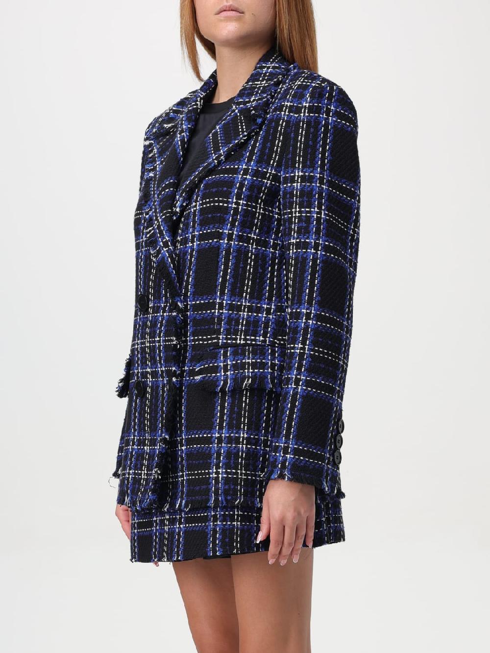 Giglio Blazer A Doppiopetto Tartan MSGM