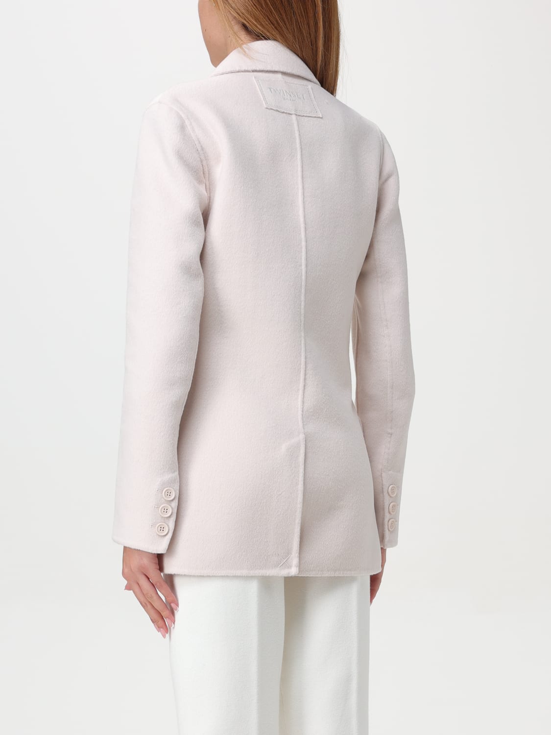 Giglio Blazer A Doppiopetto Twinset In Lana