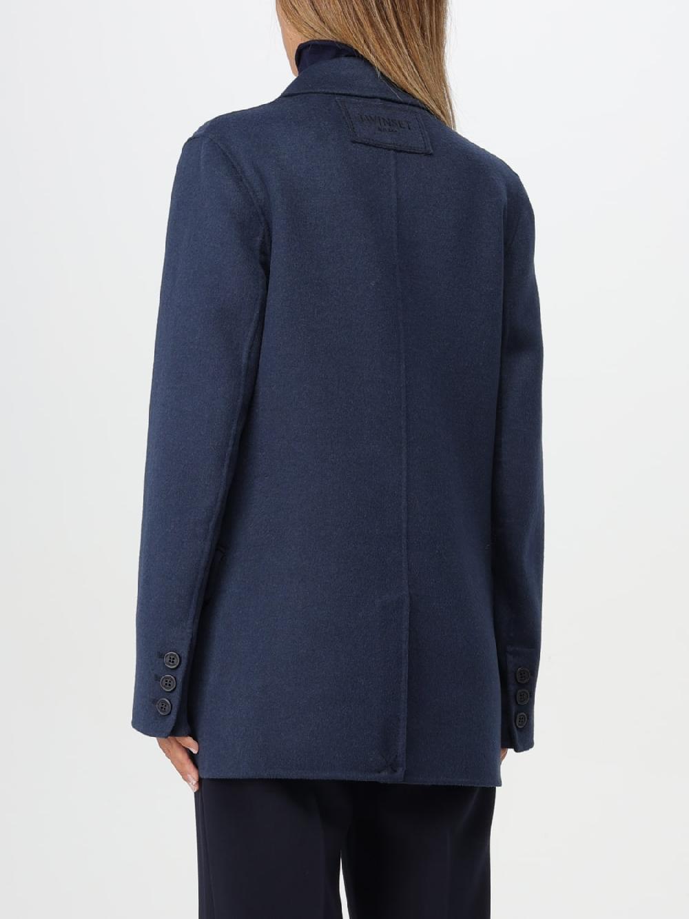 Giglio Blazer A Doppiopetto Twinset In Lana