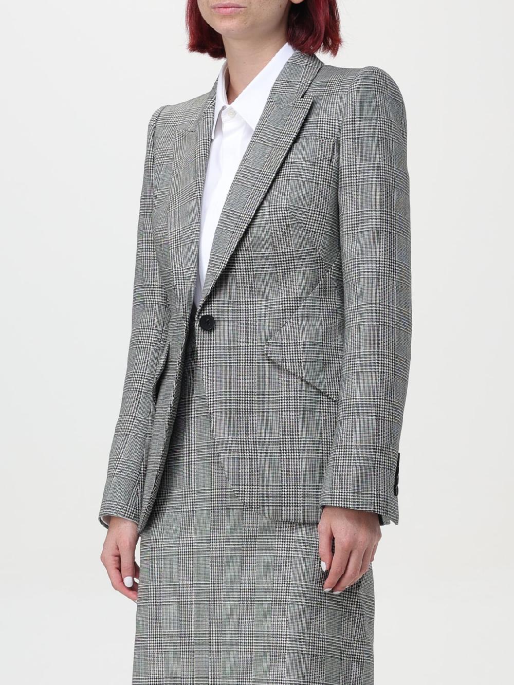 Giglio Blazer A Monopetto Alexander McQueen