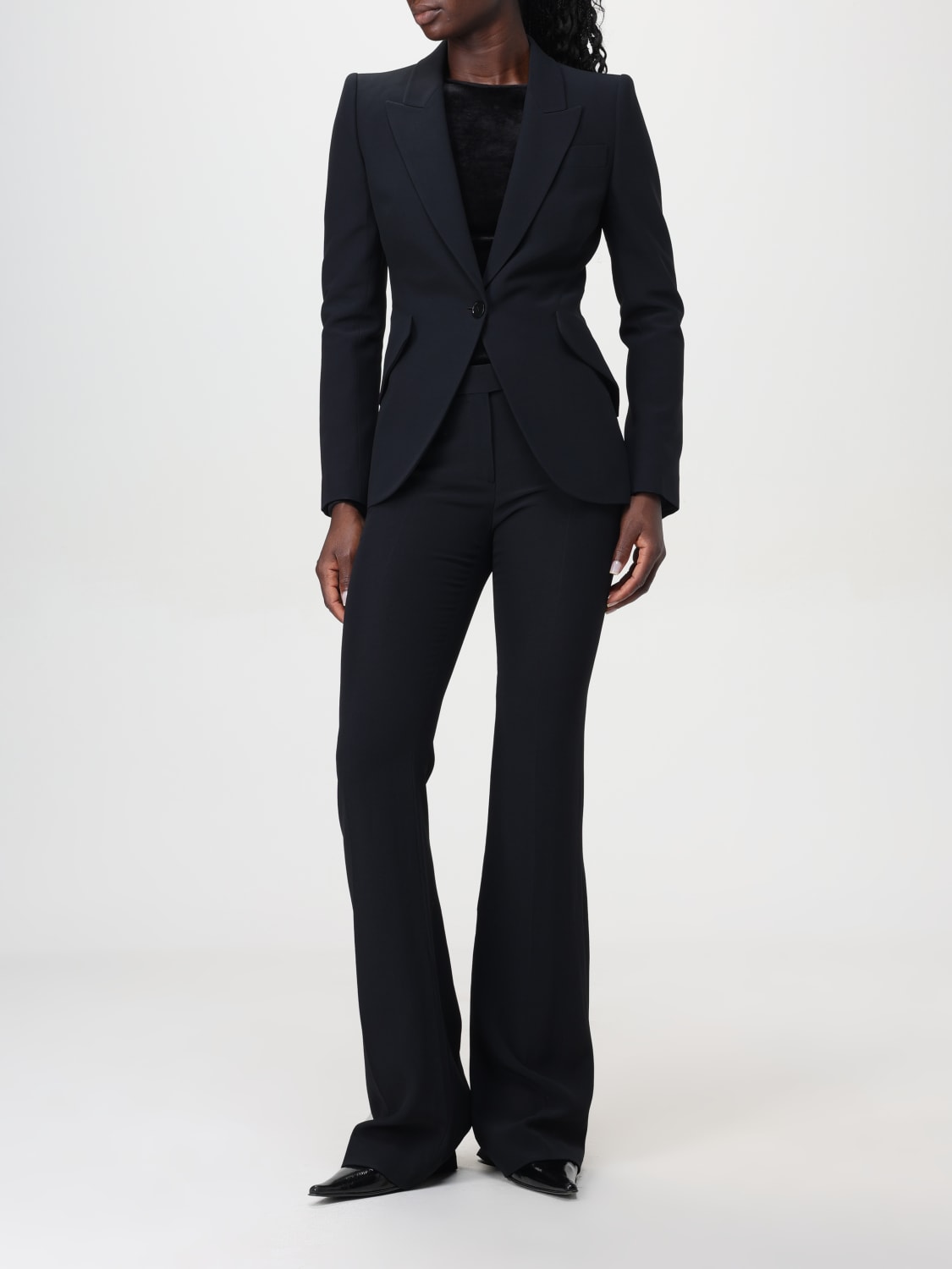 Giglio Blazer A Monopetto Alexander McQueen