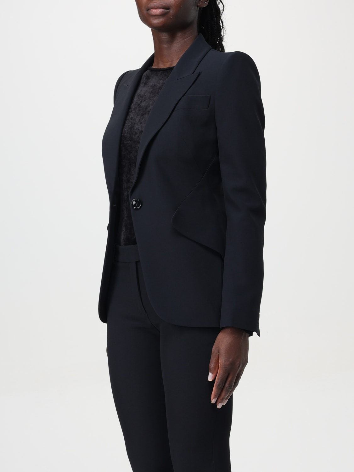 Giglio Blazer A Monopetto Alexander McQueen
