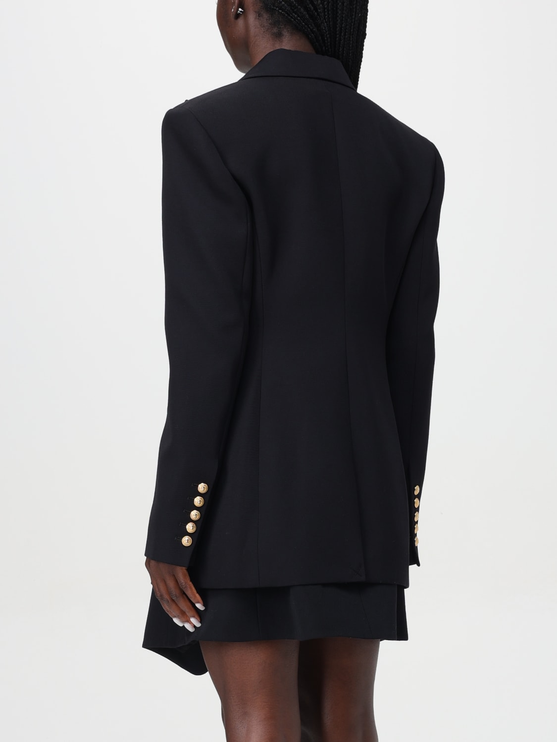 Giglio Blazer A Monopetto Balmain In Lana Vergine