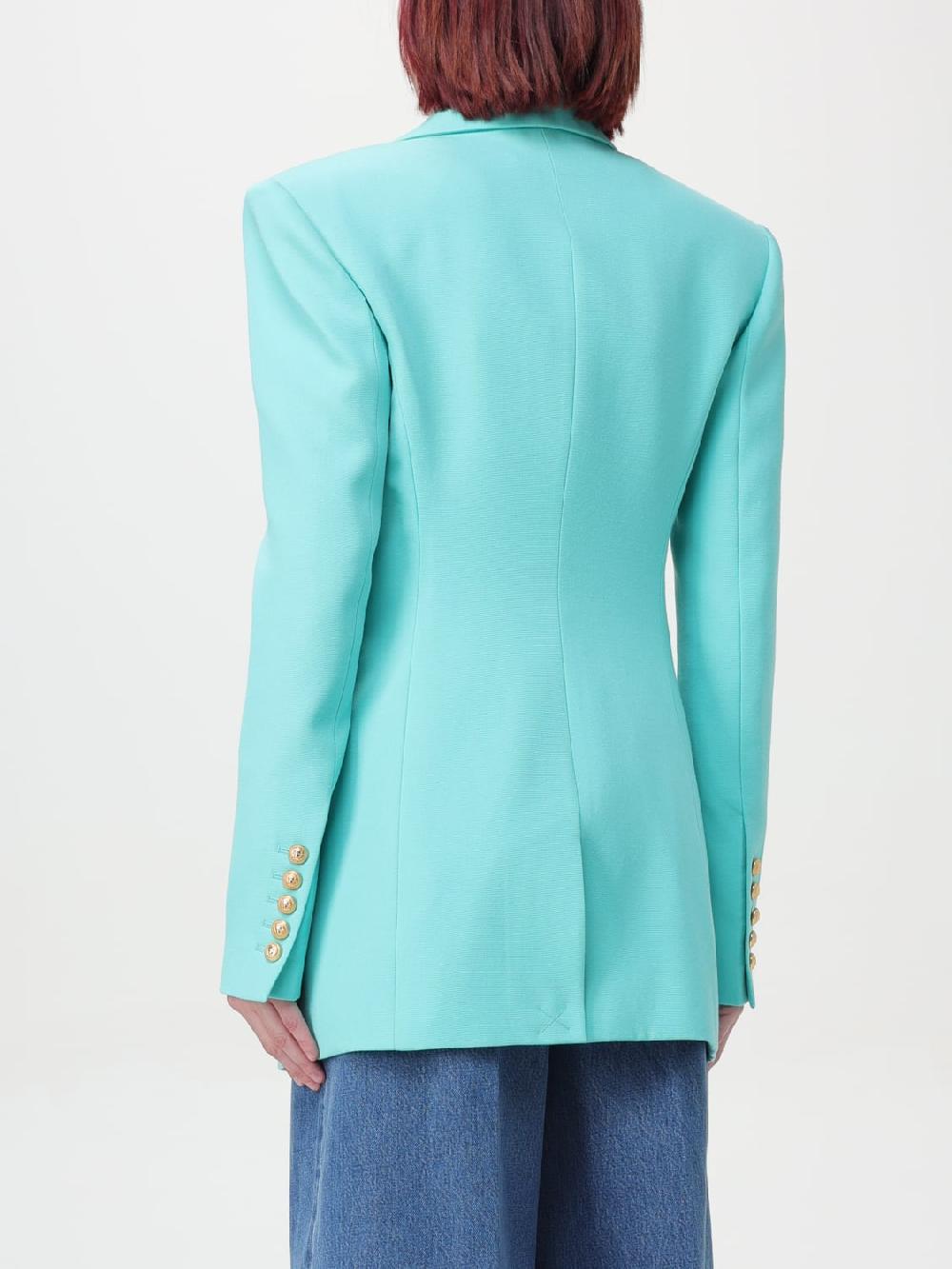Giglio Blazer A Monopetto Balmain In Lana Vergine