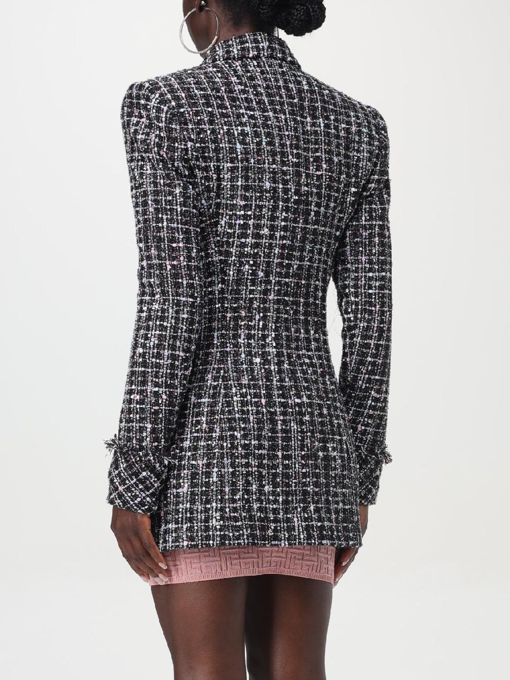 Giglio Blazer A Monopetto Bouclé Balmain