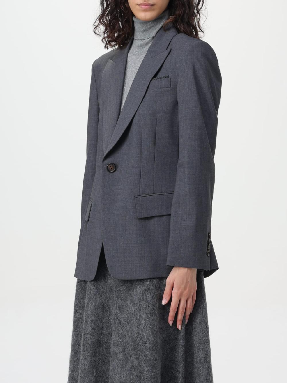 Giglio Blazer A Monopetto Brunello Cucinelli