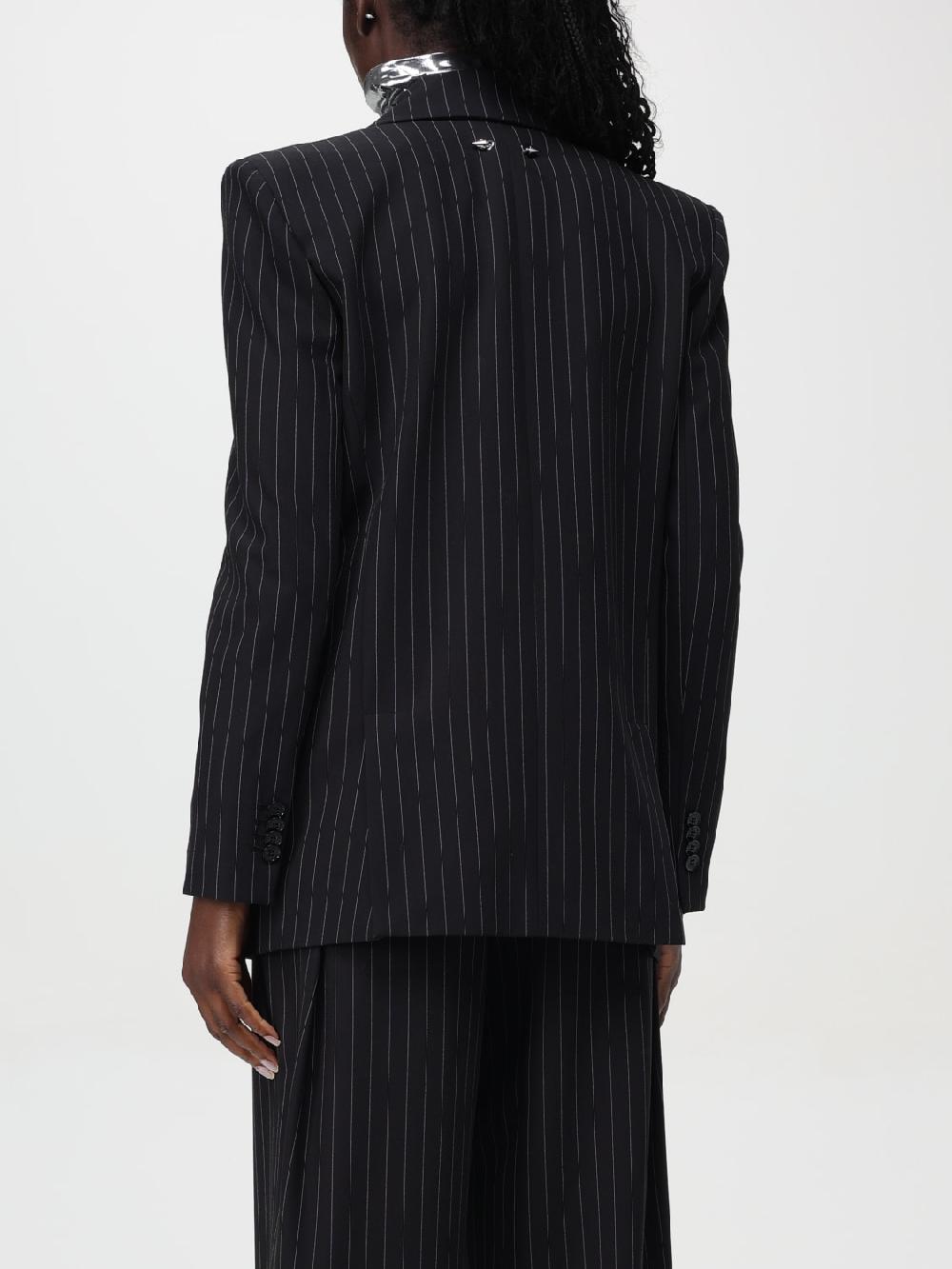 Giglio Blazer A Monopetto Gessato Patrizia Pepe