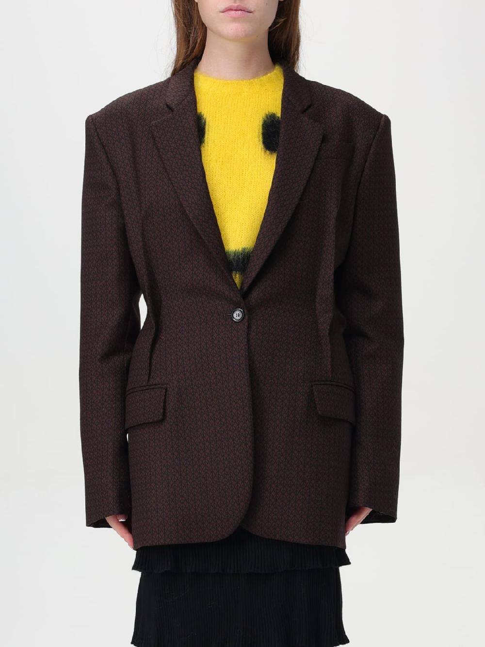 Giglio Blazer a monopetto Moschino Couture