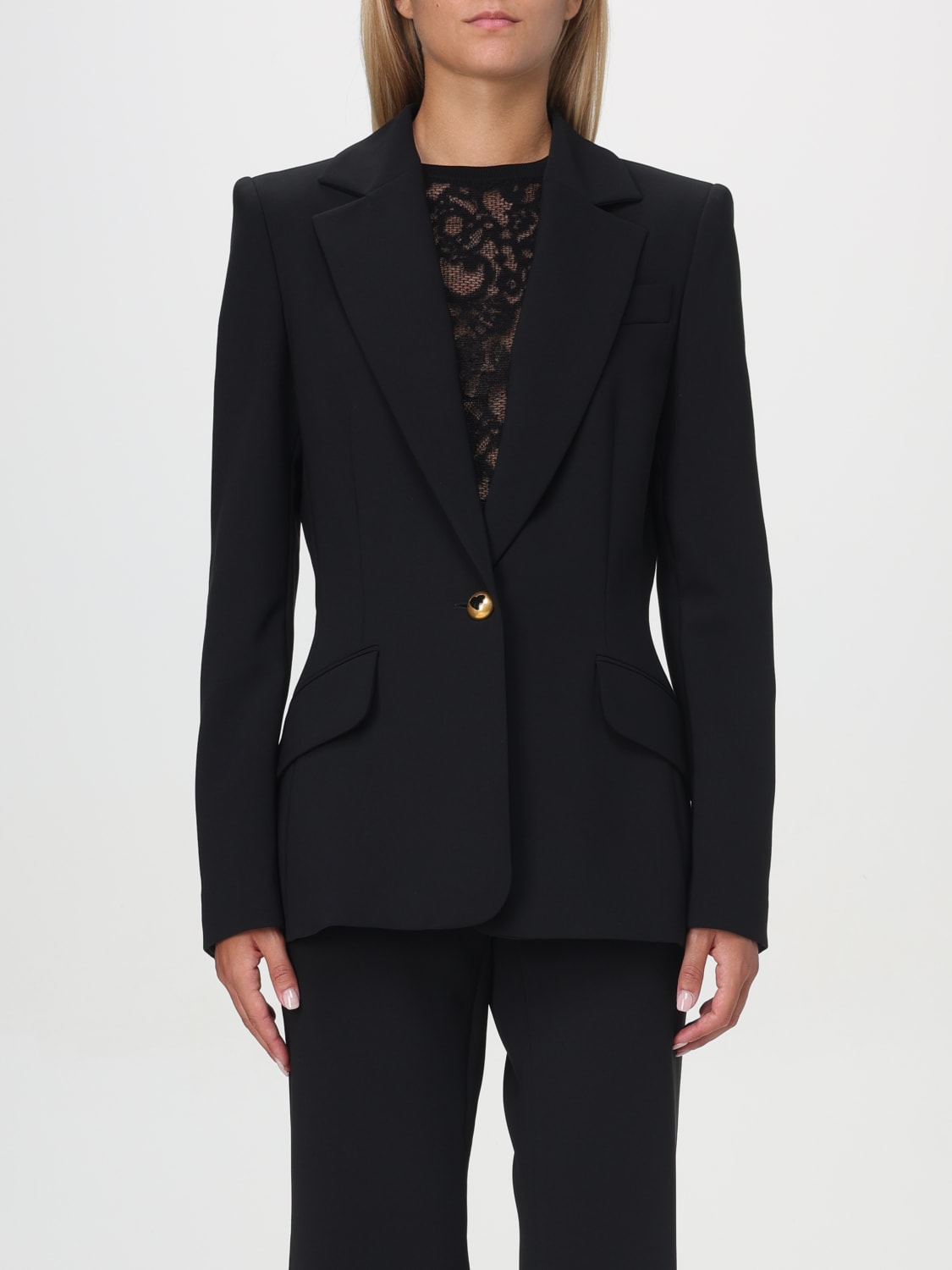 Giglio Blazer a monopetto Moschino Couture
