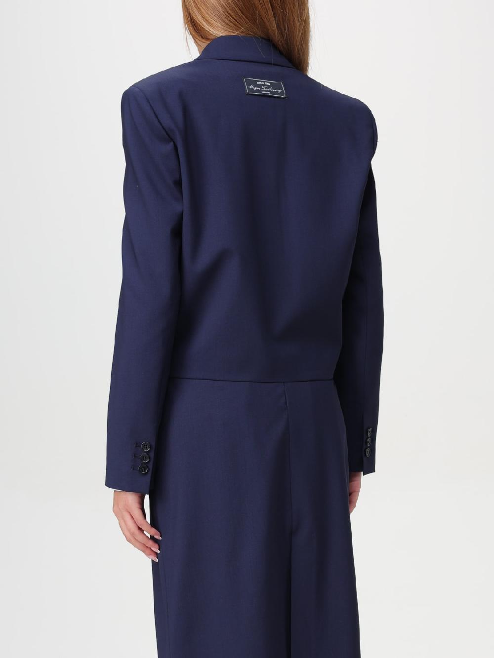 Giglio Blazer A Monopetto MSGM In Lana Vergine