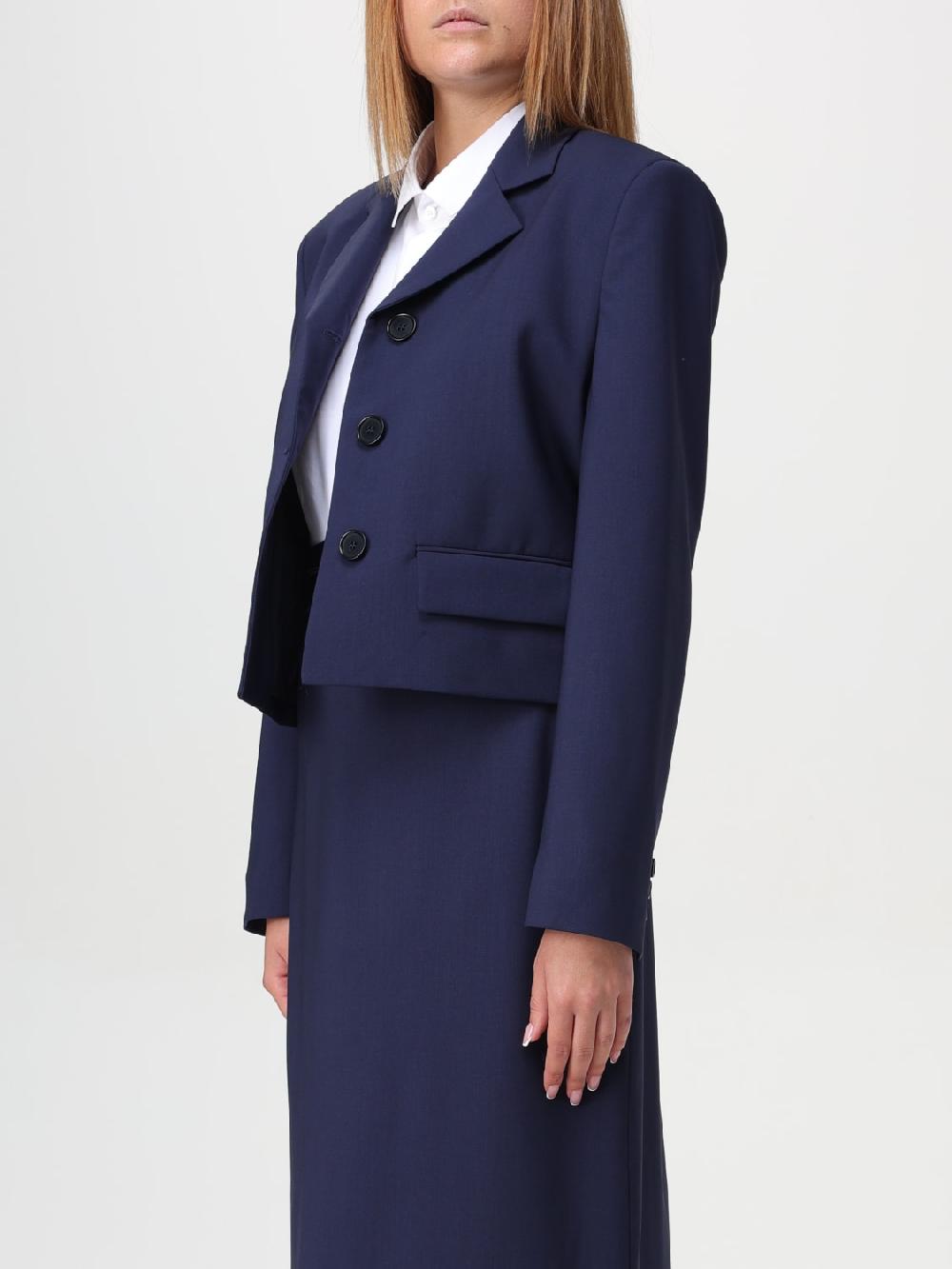 Giglio Blazer A Monopetto MSGM In Lana Vergine