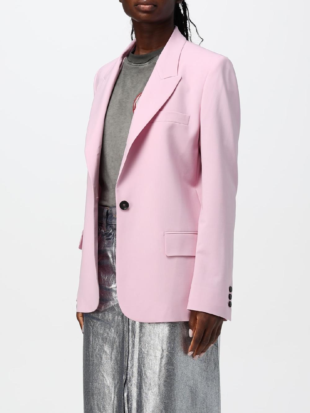 Giglio Blazer A Monopetto MSGM In Lana Vergine