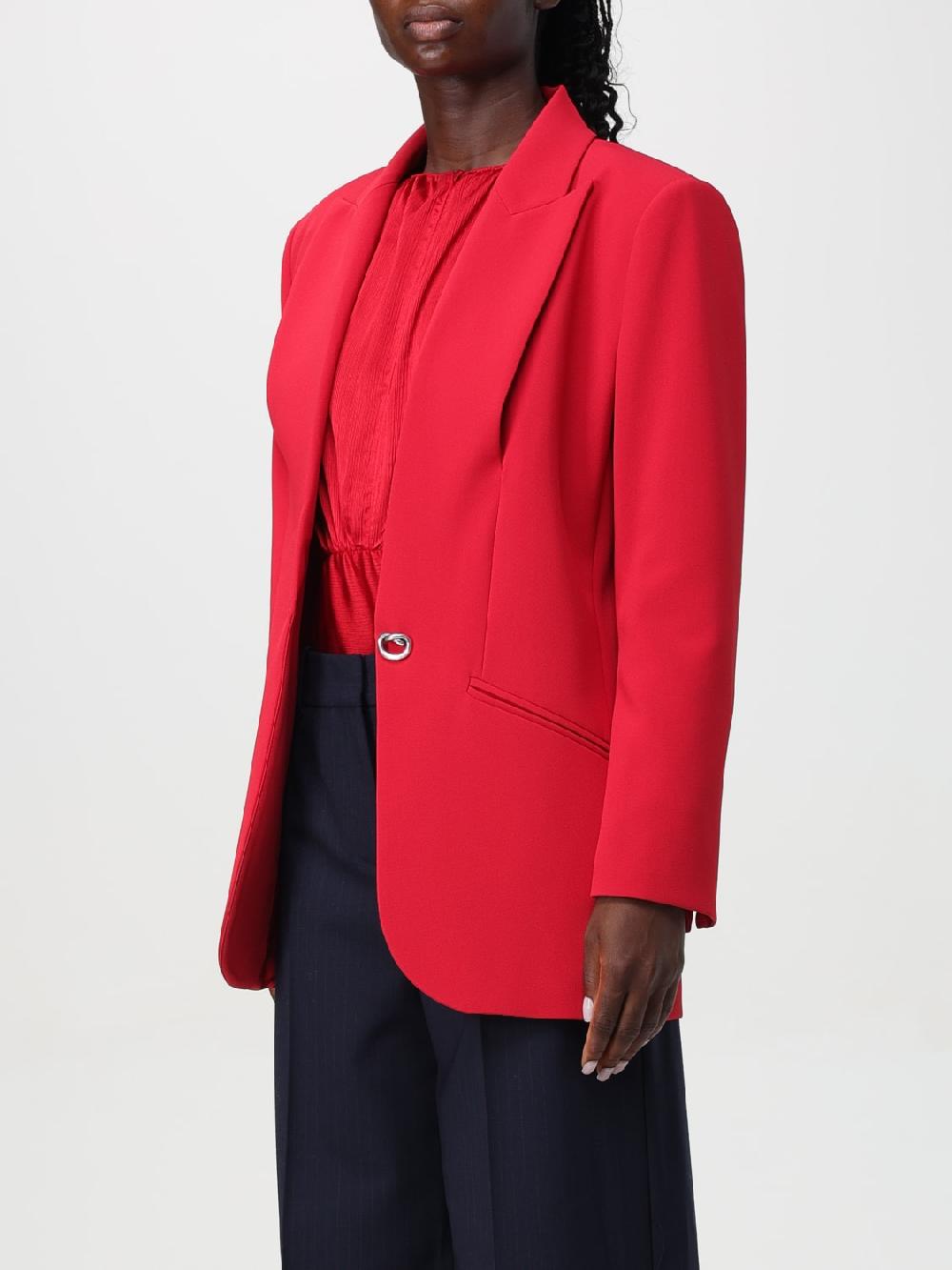 Giglio Blazer A Monopetto Pinko In Crepe
