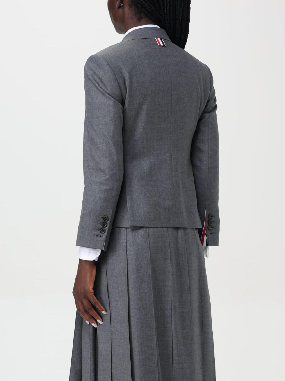 Giglio Blazer A Monopetto Thom Browne Di Lana